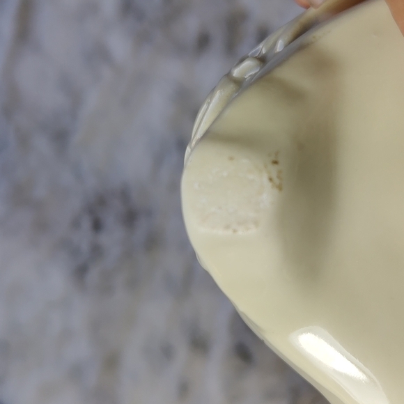 Heart Porcelain Ivory Rose Gold Rim Jewelry Box Trinket - Picture 14 of 14